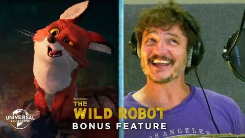 Behind The Scenes (Featuring Lupita Nyong'o, Pedro Pascal And Mark Hamill) - Dziki robot
